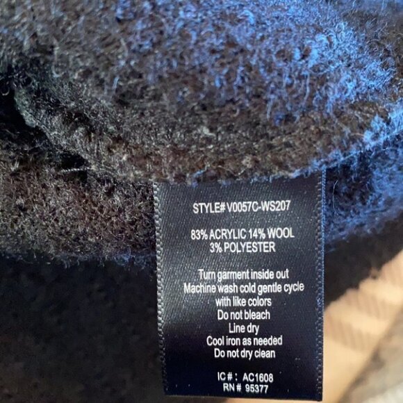 Sanctuary double breasted button front wool blend vest warm - Picture 12 of 14